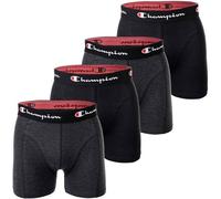 CHAMPION Champion Herren Boxershorts, 4er Pack - Baumwolle, Logobund, einfarbig (TB_U20001-4P) 2XL Schwarz