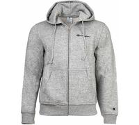 Sweatshirt CHAMPION "Sweatjacke Sweatjacke Heavy Soft", Herren, Gr. M, grau (hellgrau), Obermaterial: 70% Baumwolle CO. 30% Polyester PES., Sweatshirts Sweatshirt (37673452-M) hellgrau