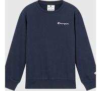 Sweatshirt CHAMPION "SPORTWEAR CREWNECK Standard Fit", Jungen, Gr. XL (164/170), blau (nny, ns), Obermaterial: 73% Baumwolle, 27% Polyester, normal, Rundhals, Sweatshirts Sweatshirt, für Kinder (39261