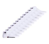 CHAMPION Champion Unisex Socken, 12er Pack - Quarter Socken, Basic, Logo (TB_U20101-12P) EU 35-38 Weiß