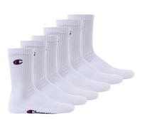 Kurzsocken CHAMPION "Socken 6er Pack", Damen, Gr. 43-46, weiß, Obermaterial: 71% Baumwolle CO. 27% Polyester PES. 2% Elasthan EL., Socken (74616641-43) weiß