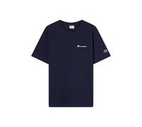 Champion Herren-T-Shirt Icons – mit kleinem gesticktem Logo – Marineblau Größe M