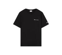 Champion T-Shirt Core Heritage kurzärmelig Herren Schwarz Größe M Plussize