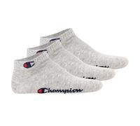 Champion Quarter Socken Basic - Unisex Grau EU 35-38, 3 Paar