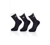 Champion - Crew Pack Of 3 NBK / NBK / NBK - Socken - Schwarz - M/L - 68% Baumwolle, 30% Polyester, 2% Elasthan Schwarz M/L