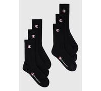 Champion Socken Basics – Schwarz Gr. 43-46 – 6er Pack (Herren)