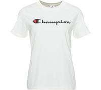 Champion CREWNECK Damen-T-Shirt, weiß, größe M