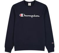 Champion Big Logo Sweatshirt dunkelblau/weiß - XL
