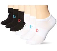 Champion Damen 6er-Pack Super No Show Socken, Gemischt, 37-42 EU