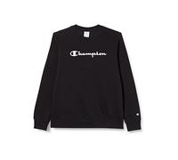 Champion Damen American Classics-Crewneck Pullover, Schwarz, XS