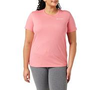 Champion Damen American Classics-Small Script Logo S-S T-Shirt, Intensives Rose, M
