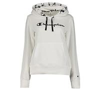Champion Damen Kapuzenpullover 112580 WW001 WHT Weiß, Größe:M