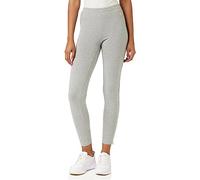 Champion Damen Legacy American Classics C-Logo Zip Formende Legging, Grigio Melange Chiaro, XS