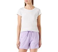 Champion Damen Legacy American Classics Logo Regular Drawstring Shorts, Lavendel, S