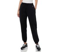 Champion Damen Legacy American Classics W-Light Powerblend Fleece High-Waist Relaxed Rib Cuff Trainingshose, Schwarz, L