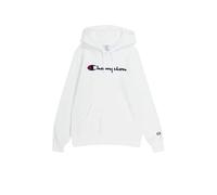 Sweatshirt CHAMPION "Classic Hooded large Log" Gr. L (40), beige Damen Sweatshirts (86652439-L)