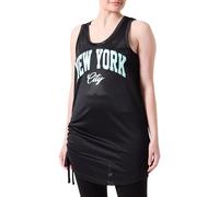 Champion Damen Legacy American Summer W-Relaxed S/L Poly-Mesh Tanktop, Schwarz, Medium