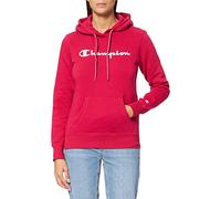 Champion Damen Legacy - Classic Logo Kapuzenpullover, Perserrot, XS
