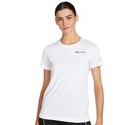 Champion Damen Legacy Classic Small Logo T-Shirt, Weiß, S