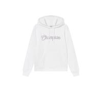 Champion Damen Legacy Hoodie, weiß, M