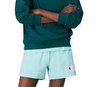 Kurze Hose Champion Legacy Icons Big Logo in hellblau für Frauen. - M