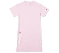 Champion Damen Legacy Icons W-Relaxed Vertical Logo S/S Crewneck Lässiges Kleid, Rosa Dragees, S