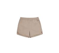 Champion Damen Legacy Icons W-Stretch Cotton Twill C-Logo Shorts, Hellbraun, M