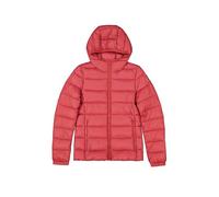 Champion Damen Legacy Outdoor W (117568) -Wr Light Nylon Cirè 35gr C-Logo Hooded Gefütterte Jacke, Rot (RS050), XL