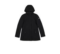 Champion Damen Legacy Outdoor W (117570) -Bonded Stretch Nylon 178gr Hooded Gefütterte Jacke, Schwarz (KK001), L