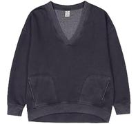 Champion Damen Legacy Vintage Wash W (117636) -Nano-Fleece V-Neck Sweatshirt, Schwarz (KK001), XS