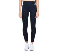 Champion Damen-Leggings mit Reißverschluss am Knöchel (IT, Text, L, Regular, Regular, Blau), blau, L