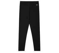 Champion Damen Leggings mit Reißverschluss unten 118094, Schwarz , S
