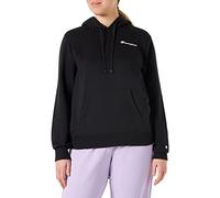Champion Damen MIDDLEWEIGHT Hoodie Fleece-Jacke, schwarz, Medium