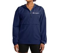 Champion Damen Packbare solide Jacke, Athletic Navy Small Script, XX-Large
