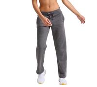 Champion Damen, Powerblend, Fleece, Comfortable Lounge Pants for Women, 31" Trainingshose, Dunkelgrau, S