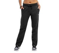 Champion Damen, Powerblend, Fleece, Comfortable Lounge Pants for Women, 31" Trainingshose, Schwarz, M