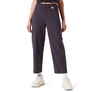 Champion Damen Rochester 1919 Eco Future W-Recycled Crinkle Stretch Woven Wide Leg Trainingshose, Pastellschwarz, L