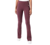 Champion Damen Rochester 1919 Logo W-Cotton Lycra Slim High-Waist Jazz Trainingshose, Dunkelbraun, S