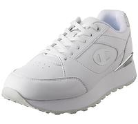 Champion Damen Rr Champii Plat Element Sneakers, Bianco Argento Ww003, 41 EU