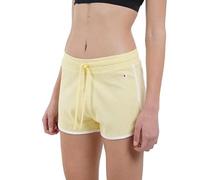 Champion Damen Shorts Training Laufen Fitness Workout Gym Baumwolle Neu, gelb, Medium