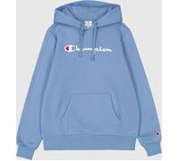 CHAMPION Damen Slim Fit Hoodie mit großem Logo - Hellblau, S