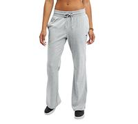 Champion Damen, Wide-Leg T-Shirt, Comfortable Lounge Pants for Women, 29" Trainingshose, Oxford Gray C Patch Logo, S