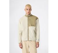 Champion Fleecejacke in Beige - Größe S | Herren Pullover Sport
