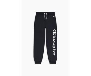 Champion Freizeit Jogginghose (gefüttert, grosser Champion Logo Schriftzug) lang navyblau Jungen, Größe 164
