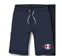 Champion Freizeithose (Baumwolle) Bermuda mit Graphic Print kurz dunkelblau Jungen, Größe 152