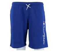 Champion Freizeithose (Baumwolle) Bermuda mit Logo-Schriftzug kurz royalblau Jungen, Größe 164