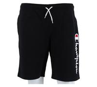 Champion Freizeithose (Baumwolle) Bermuda mit Logo-Schriftzug kurz schwarz Jungen, Größe 140