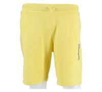 Champion Freizeithose Bermuda (Baumwolle) Schriftzug-Print kurz gelb Kinder, Größe 164