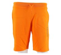 Champion Freizeithose Bermuda (Baumwolle) Schriftzug-Print kurz orange Jungen, Größe 152