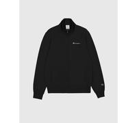 Champion Full Zip Sweatshirt Heavy Soft Compact Spring Poly Terry Herren Schwarz, M, Schwarz , M